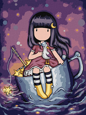 Картина за номерами A Night's Quest Santoro Gorjuss Collection 30х40 см Ideyka