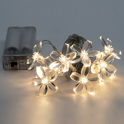 Гирлянда Altalusse INL-2708B-10 Warm встроенный светодиод (LED) 1,5 м 