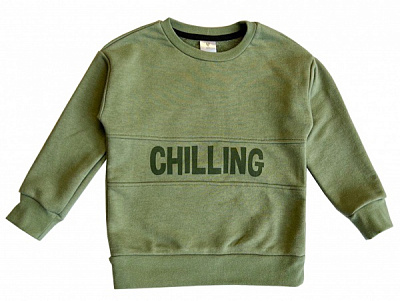 Реглан для мальчика Роза р.164 хаки 221105 