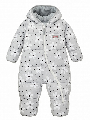 Комбинезон детский для девочек JOIKS р.68 серый KGE-02 