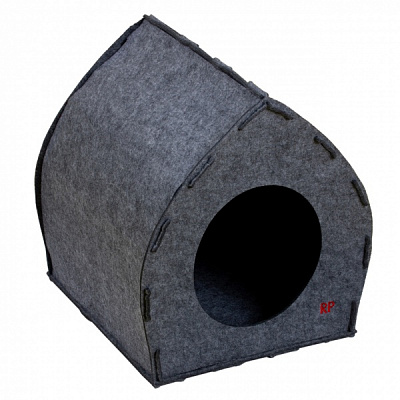 Будиночок RED POINT 48х43х43см войлок сірий