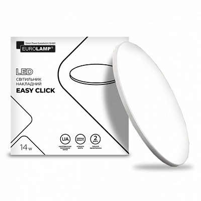 Світильник світлодіодний Eurolamp Easy Click 14 Вт білий 4000 К LED-NLR-14W(T)