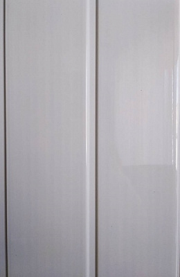 3D-панель с ПВХ УВПП 200х8х3000 мм глянец белый