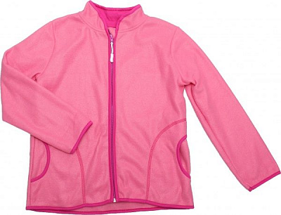 Кофта для девочек Luna Kids флисовая р.128 малиновый 