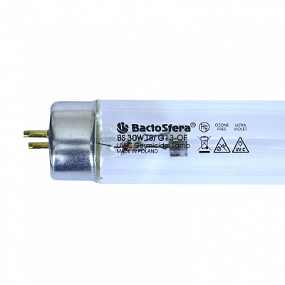 Лампа бактерицидная BactoSfera BS 30W T8/G13 OZONE FREE (безозоновая) 