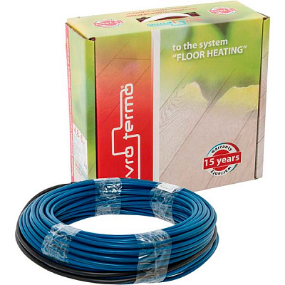 Нагрівальний кабель Evro-Termo 4.8 - 6 м.кв.