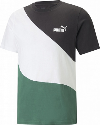 Футболка Puma POWER CAT TEE 67338037 р.L зелений