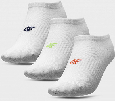 Шкарпетки 4F SOCKS CAS M103 (3PACK) 4FJSS23USOCM103-90S р.32-35 білий