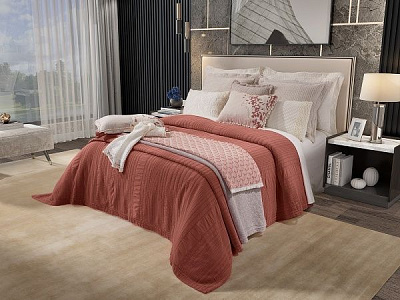 Покривало Praia 230x270 см La Nuit кремовий