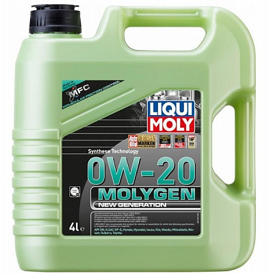 Моторное масло Liqui Moly Molygen 0W-20 4 л (21357)