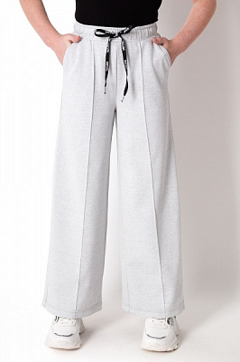 Штаны-палаццо Mevis 4240 р.146 серый 