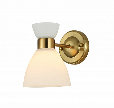 Бра Sensio Gavr 1x40 Вт E27 мідний/білий LS-07304/1WG-E2740W