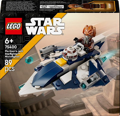 Конструктор LEGO Star Wars Джедайский звездный микроистребитель Пло Куна 75400