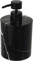 Дозатор для жидкого мыла Sensio Marble 9х9х10,5см/15,5см черный