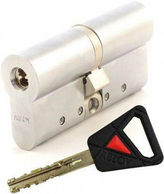 Циліндр Abloy NOVEL CY 322 U MCR 32.5x37.5 ключ-ключ 70 мм матовий хром