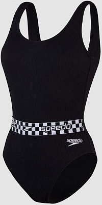 Купальник Speedo BELTED_DEEP_U-BK_1PC_AF 8-123630001 р.38 чорний