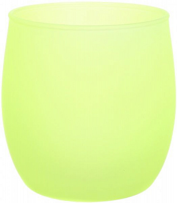 Свічник матовий жовтий SY-70