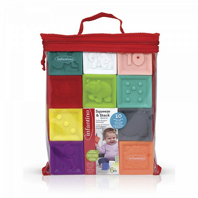 Кубики Infantino Посчитай зверюшек 206711