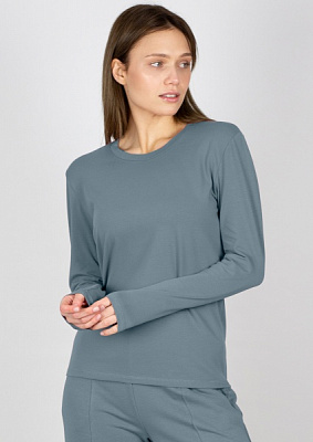 Футболка с длинным рукавом Roksana Alfa №1360/16210 р.XS морская волна