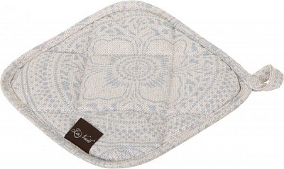 Прихватка Блеск серебра 20x20 см серебряный La Nuit 