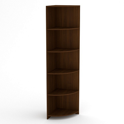 Книжкова шафа Компаніт Пенал-2 горіх екко