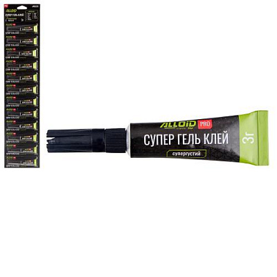 Суперклей-гель Alloid 3 г APGG123