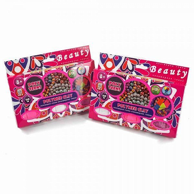 Набір для ліплення з полімерної глини Teens Beauty 3 кольори в асортименті OKTO