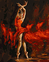 Картина за номерами Танець пристрасті bk_1297 40x50 см BookOpt 