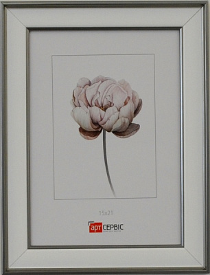 Рамка для фото Арт-Сервіс ЭА-01807 1 фото 15x21 см серебристый металлик 