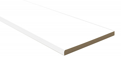 Доборная планка ОМиС 100х8х2024 мм белый эмалекс