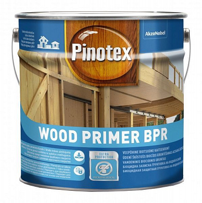 Грунт для дерева Pinotex Wood Primer BPR прозрачный 10 л
