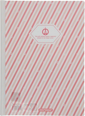 Папка А4 Pop Style с зажимом 5906 Deli