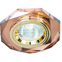 Светильник точечный Feron MR16 8020-2 GU5.3 золотокоричневый 