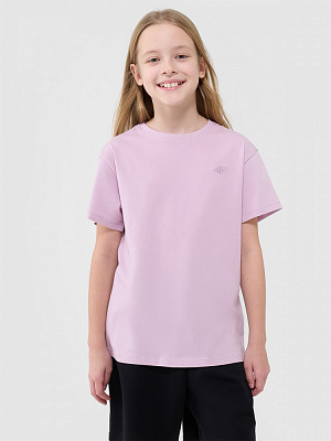 Футболка 4F TSHIRT F2326 4FJWSS25TTSHF2326-56S р.134 рожевий