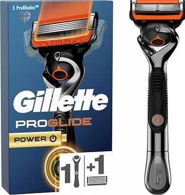 Станок для бритья Gillette Fusion 5 Proglide Power Flexball со сменным картриджем 1 шт.