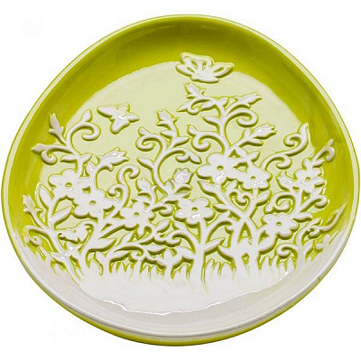 Блюдо Весна зелене 33 см