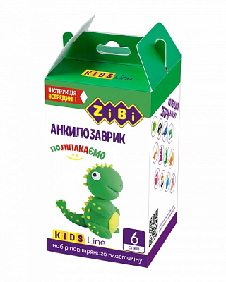 Набір для ліплення Анкилозаврик ZB.6259 ZiBi