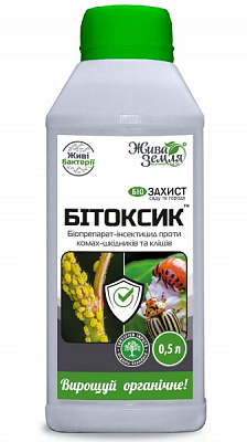 Біопрепарат Жива земля біоінсектицид від шкідників 500 мл