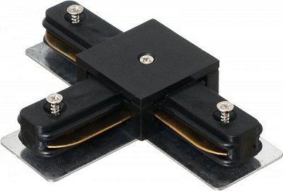 Соединитель Т-образный Светкомплект 1-фазный HH-203-connector черный 