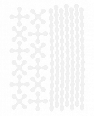 Світловідбивна наліпка LOOM Ланцюжок LM-10069-white для твердих поверхонь