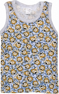 Майка для мальчиков для мальчиков Татошка р.80 с рисунком 2505228лв 