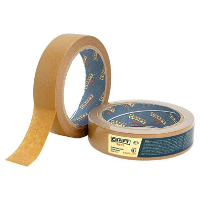 Лента автомалярная Craft Tape MNC2550 25x0,135 мм 50 м коричневый