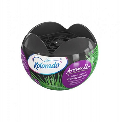 Гелевий освіжувач Kolorado Aromela Зелений Ветивер 150 г