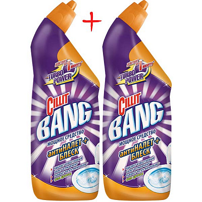 Засіб для чищення унітазу Cillit Bang Сила Цитрусу 2x750 мл