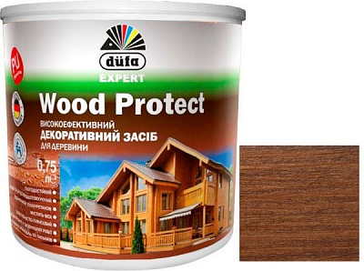 Декоративний засіб Dufa EXPERT Wood Protect кипарис шовковистий глянець 0,75 л