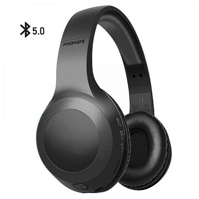 Наушники Promate LaBoca Bluetooth 5.0 black (laboca.black) 