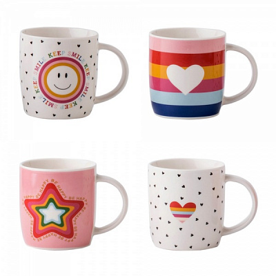 Чашка Time out 365 мл в асортименті Vittora