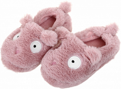 Тапочки для девочек HW с аркой Поросенок р.26-27 розовый NULL