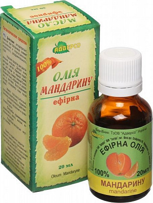 Эфирное масло Адверсо Мандаринова 20 мл 