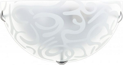 Светильник настенный УТ Сяйво НПБ Роспись 1x60 Вт E27 белый 1515 